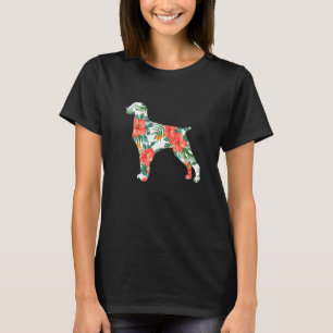 Camiseta Cachorro havaiano Brittany Aloha