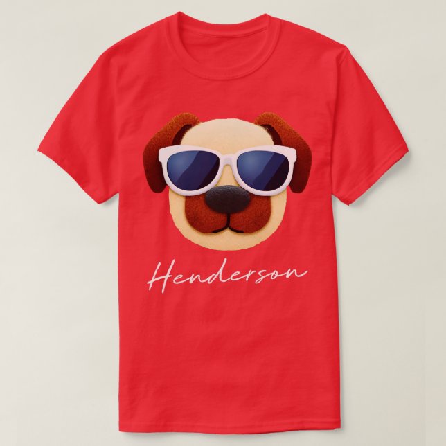 Camiseta Cachorro Henderson (Frente do Design)