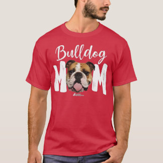 Camiseta Cachorro Inglês Bonito Mãe Em Cima, Cachorro Engra