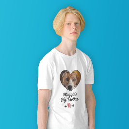 Camiseta Cachorro-irmão personalizado T-Shirt