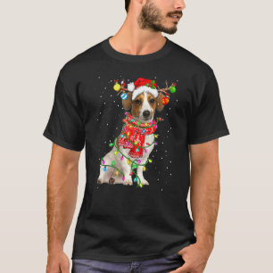 Camiseta Cachorro Jack Russell Terrier Engraçado Luzes de N