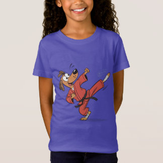 Camiseta Cachorro Karate em ação - Cartoon Engraçado de Art