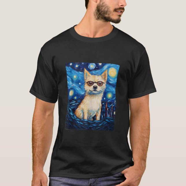 Camiseta Cachorro Klee Kai Engraçado Cachorro Engraçado Em  (Frente)