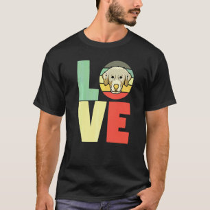 Camiseta Cachorro Lab Retriever Amor Cachorro Golden Labrad