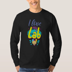 Camiseta Cachorro Lab Retriever Amor Cachorro Golden Labrad