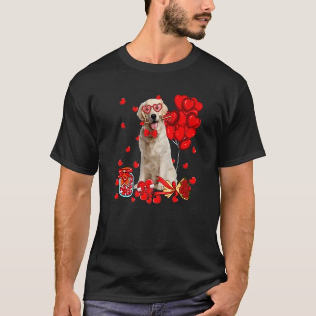 Camiseta Cachorro Labrador Cachorro Engraçado Cachorro Dia  (Frente)