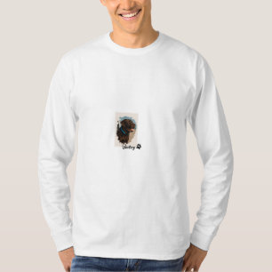 Camiseta Cachorro Labrador de Chocolate Bonito - Bailey   P