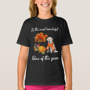 Camiseta Cachorro Labrador É o momento mais maravilhoso