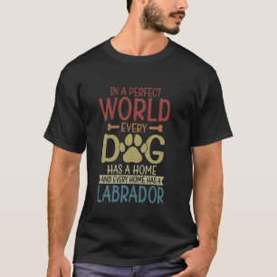 Camiseta Cachorro Labrador Retriever Amarelo Fofo Mãe