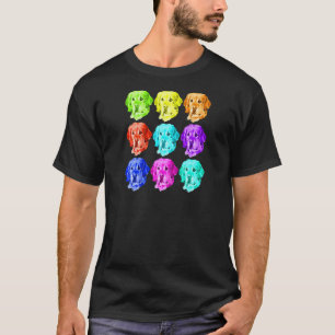 Camiseta Cachorro Labrador Retriever Cachorrinho Colorido R
