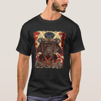 Camiseta Cachorro Labrador Retriever Lab Chocolate Arte Jap