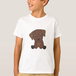 Camiseta Cachorro Labrador Retriver Cães Para Crianças