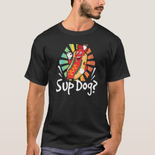 Camiseta Cachorro Legal Animação de Cachorro Quente Amplia 