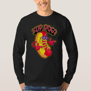 Camiseta Cachorro Legal Cachorro-Quente Salsicha Piqueniqu