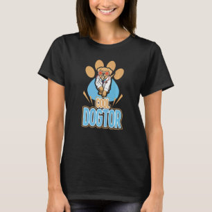 Camiseta Cachorro Legal Dogtor  Mulheres Corgi Amor Doggy  