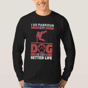 Camiseta Cachorro Livre - Traceur Parkour