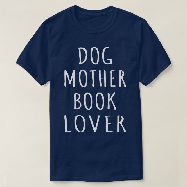Camiseta Cachorro Livro-Mãe I (Frente do Design)