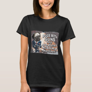 Camiseta Cachorro Louco Pug Matemática Pensa No Teorema Do 