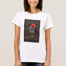 Camiseta Cachorro Louco Red Hat Hustle