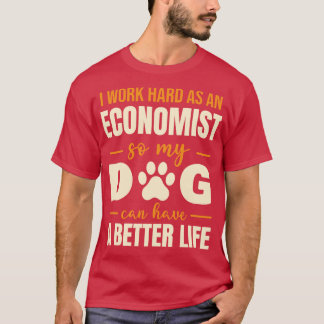 Camiseta Cachorro Lover, economista Hilário