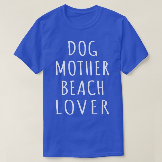 Camiseta Cachorro Madre Beach Lover I (Frente do Design)
