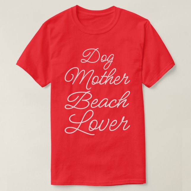 Camiseta Cachorro Madre Beach Lover II (Frente do Design)