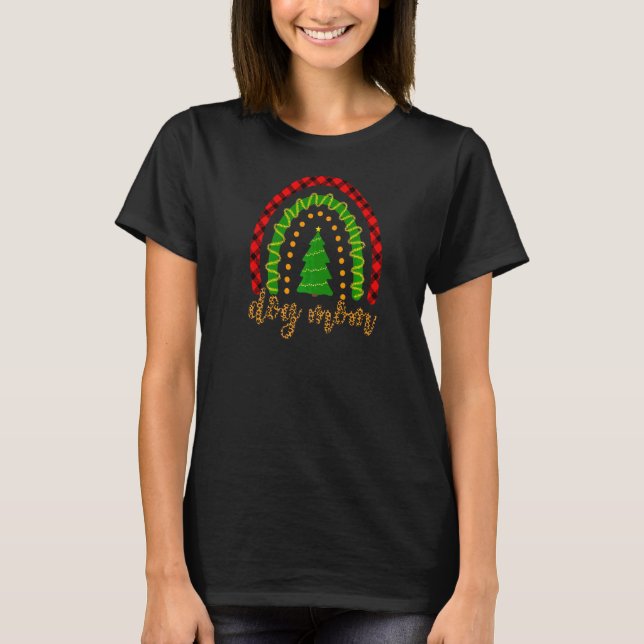 Camiseta Cachorro Mãe Arco-Íris Cachorro Mãe (Frente)