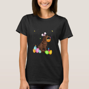 Camiseta Cachorro Mãe Bonita Coelhinha Nova Terra Ovos Dia