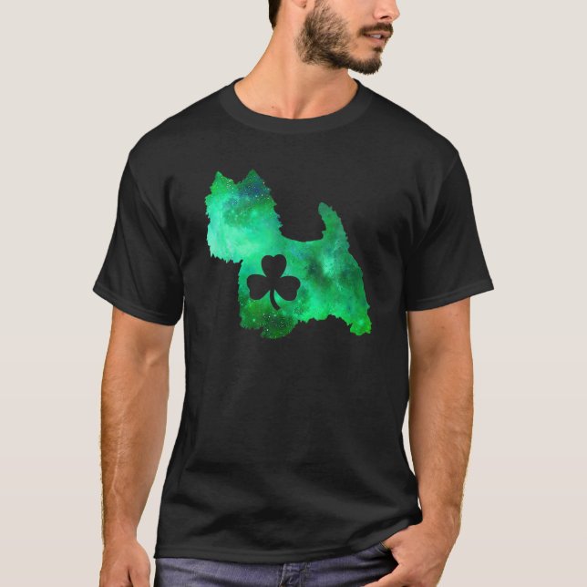 Camiseta Cachorro Mãe Cachorro Dia de São Patrício Sobremes (Frente)