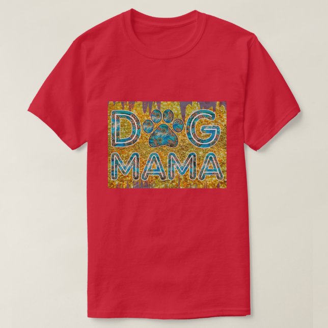 Camiseta Cachorro - mãe - dia 8 (Frente do Design)