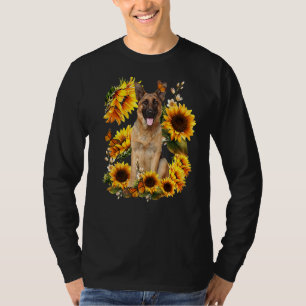 Camiseta Cachorro Mãe Dia de as mães German shepherd de gir