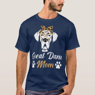 Camiseta Cachorro Mãe Dia de as mães Tee Engraçada Mãe Dane