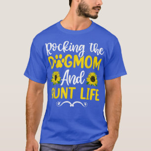 Camiseta Cachorro Mãe e Tia Vida Girassol, Mãe
