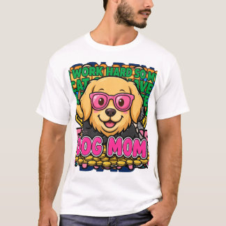 Camiseta Cachorro Mãe Golden Retriever