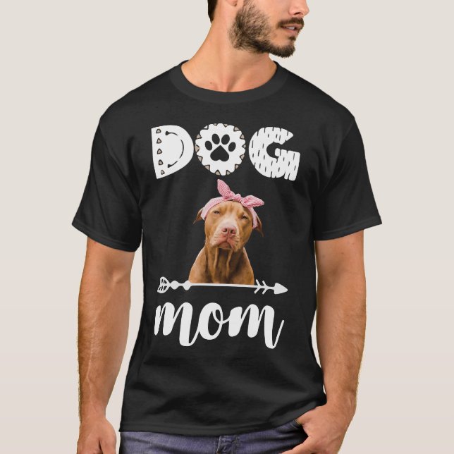 Camiseta Cachorro Mãe Labrador Retriever Mãe (Frente)