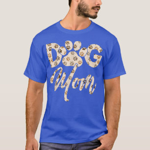 Camiseta Cachorro Mãe Letra Cachorra Impressão Pet Sobre Ca