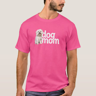 Camiseta Cachorro Mãe Maltês