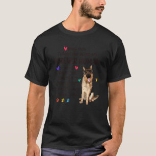 Camiseta Cachorro Mãe para sempre German shepherd humano Am