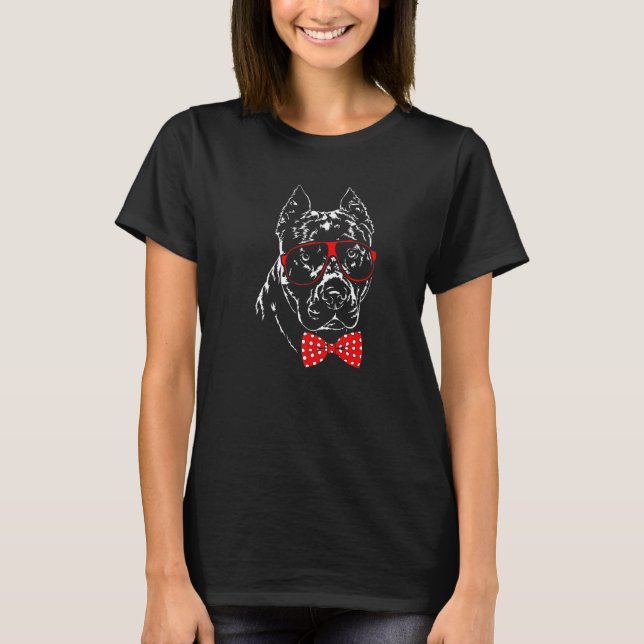 Camiseta Cachorro Mãe Pit Bull American Pitbull Fofo (Frente)