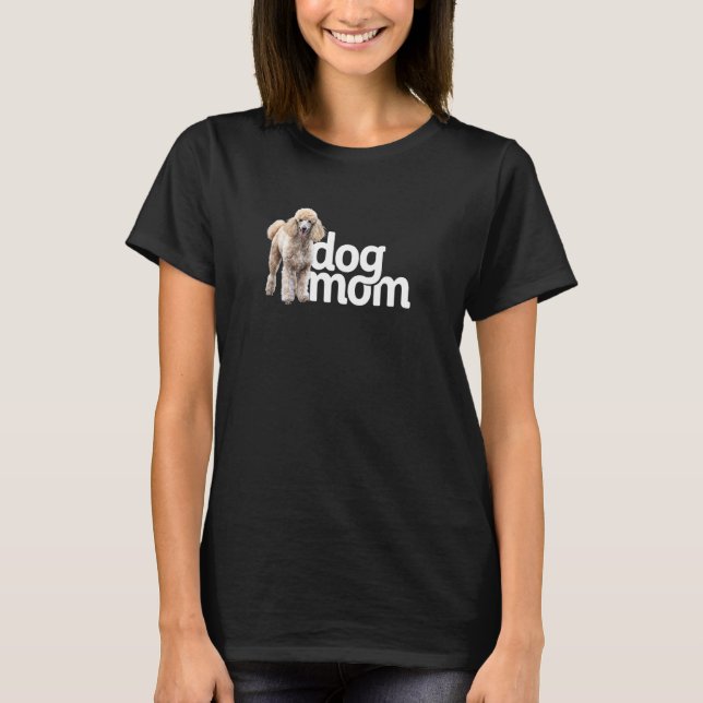 Camiseta Cachorro Mãe Poodle (Frente)