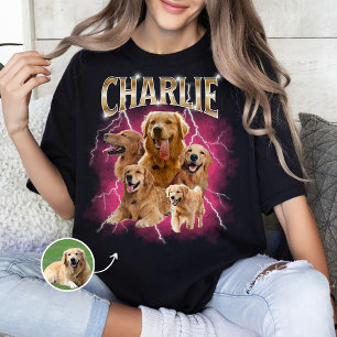 Camiseta Cachorro Mãe Sujeira Personalizou Seu Texto Amado