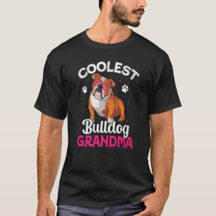Camiseta Cachorro Mais Legal Avó Engraçado Cachorro Mãe Mul