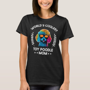 Camiseta Cachorro mais legal do mundo Mamãe Mulheres Brinqu