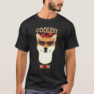 Camiseta Cachorro Mais Legal Mãe Eu Shiba Inu Mãe Eu Shiba
