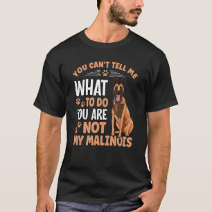 Camiseta Cachorro Malinois Belga Para Proprietário Malinois