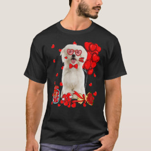 Camiseta Cachorro Maltês Cachorro Engraçado Cachorro Dia de
