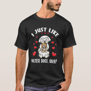 Camiseta Cachorro Maltês Com Animais Embalados