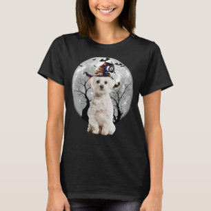 Camiseta Cachorro Maltês E Cachorro De Maçã