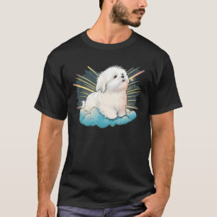 Camiseta Cachorro maltês fofo no cachorro maltês 6