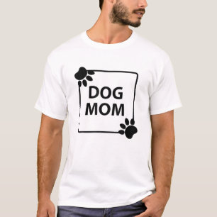 Camiseta Cachorro Mamãe Cachorro Sobrevivente Dando Engra